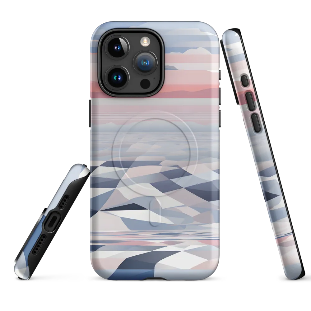 Serenity in Abstraction | Phone Case |  15 Pro Max | MagSafe® Tough Case | Matte