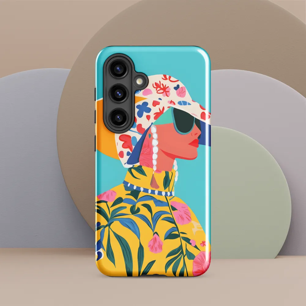 Tropical Confidence: A Fashion Portrait