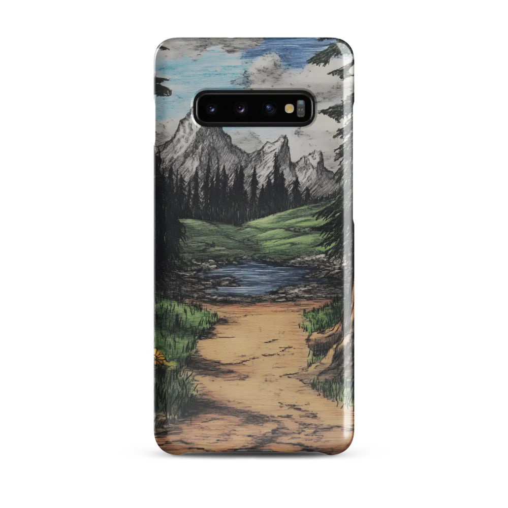 Pathway to Serenity | Phone Case |  S10 Plus | Snap Case | Glossy