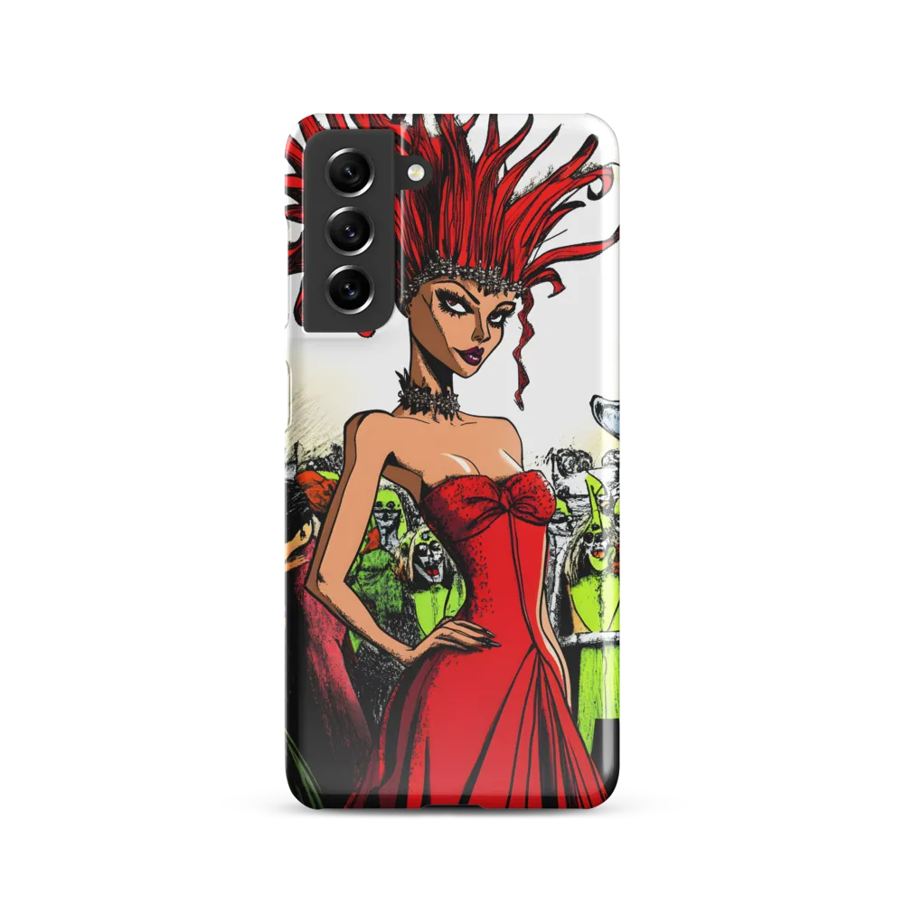 Fiery Elegance: A Fashion Statement
