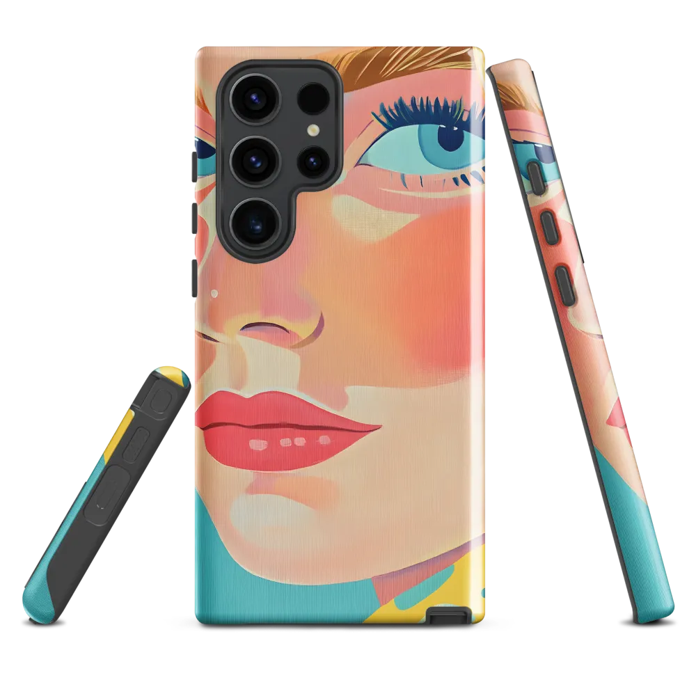 Vibrant Elegance: A Pop Art Portrait