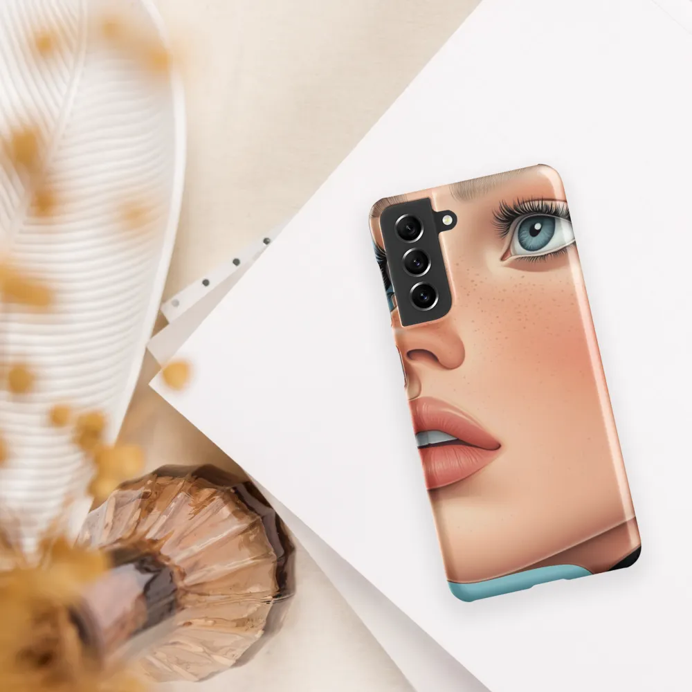Serenity in Blue | Phone Case |  S21 | Snap Case | Matte