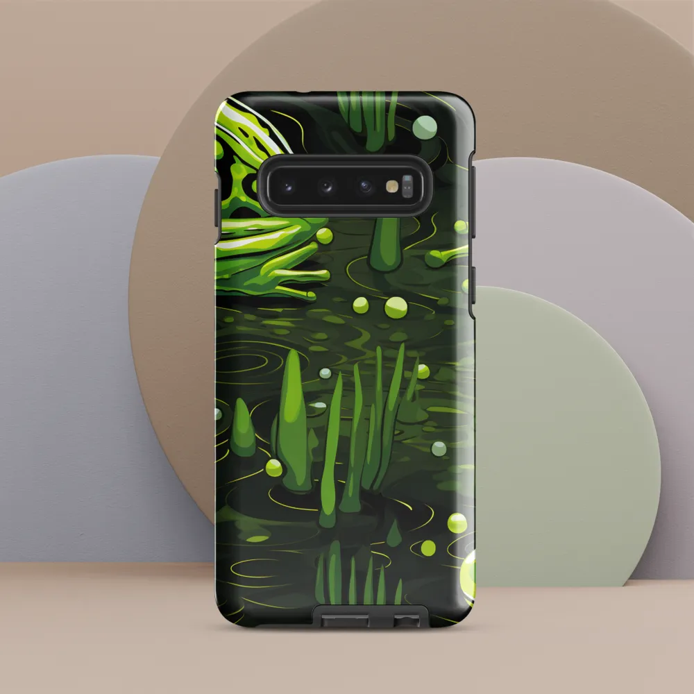Green Harmony: Life Beneath the Surface