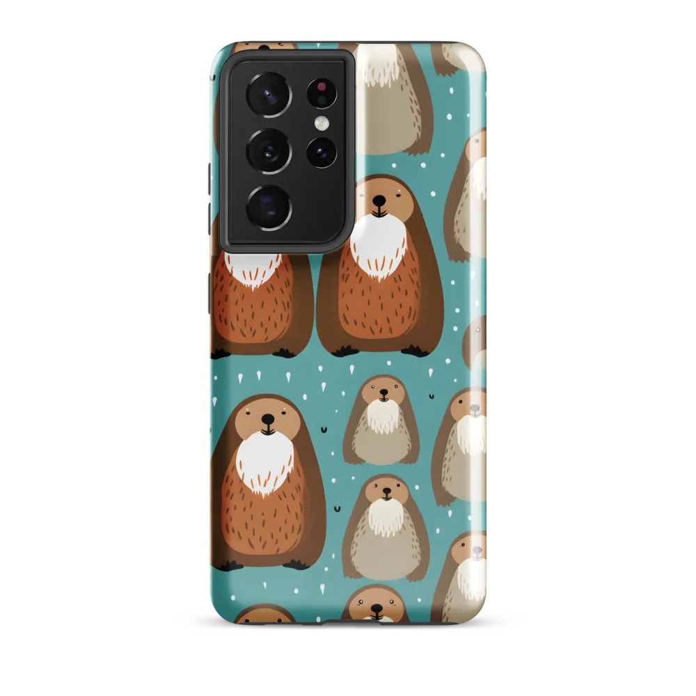 Whimsical Otter Pattern