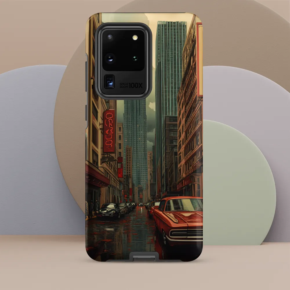 Nostalgic Cityscape: Reflections of a Forgotten Era