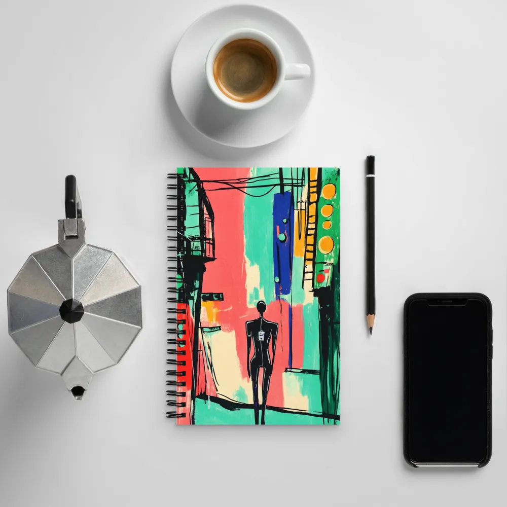 Urban Journeys in Color | Spiral Notebook