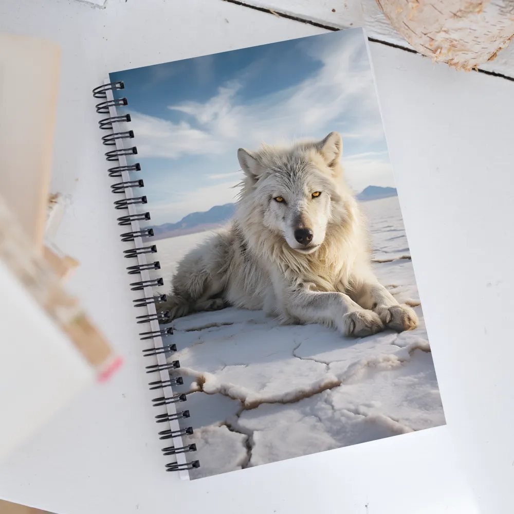 Guardian of the Salt Flats | Spiral Notebook