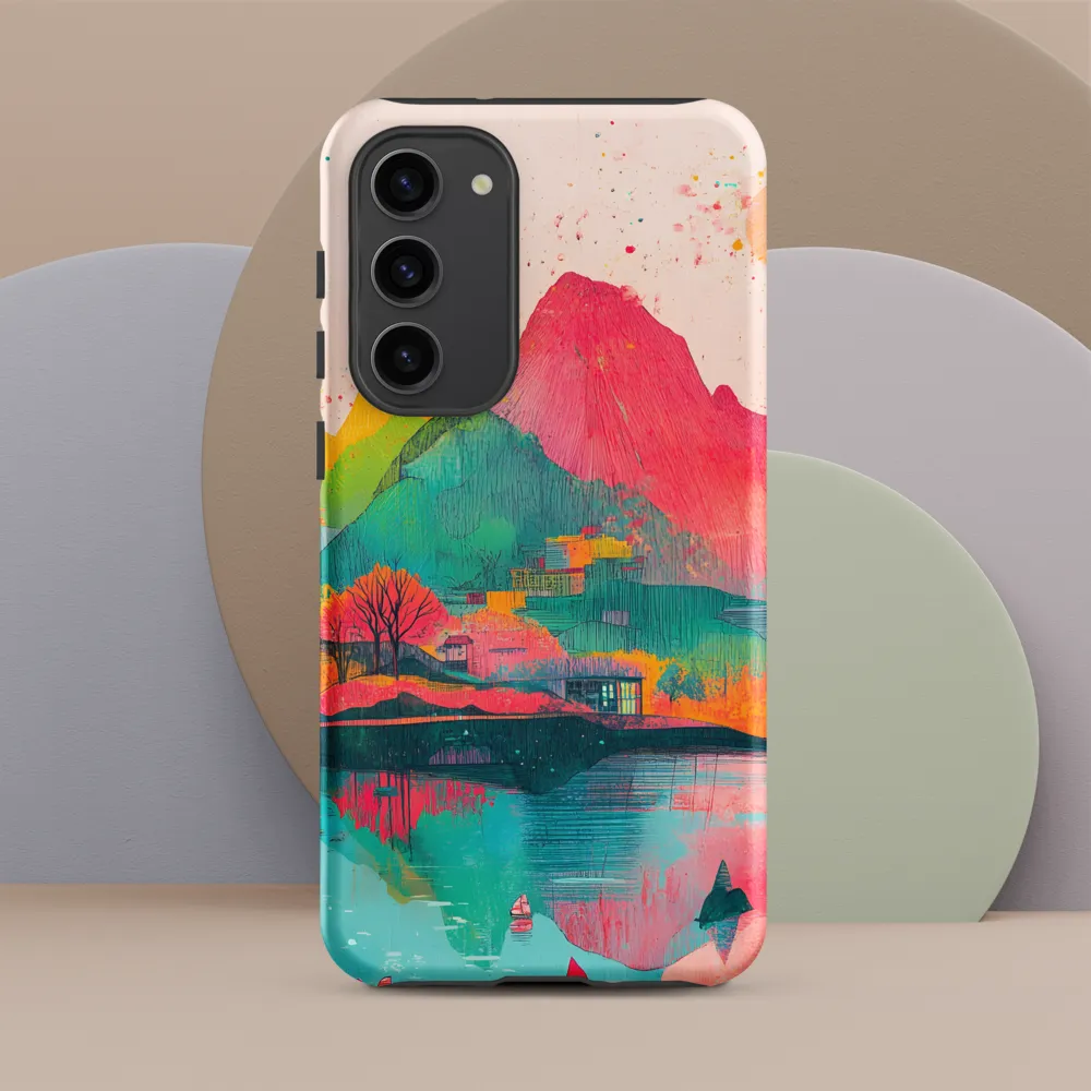 Vibrant Serenity: A Surreal Landscape