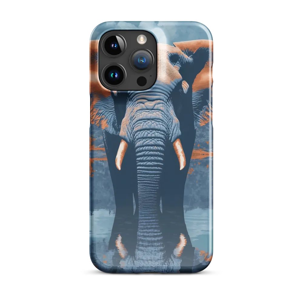 Majestic Reflection: The Elephant's Serenade