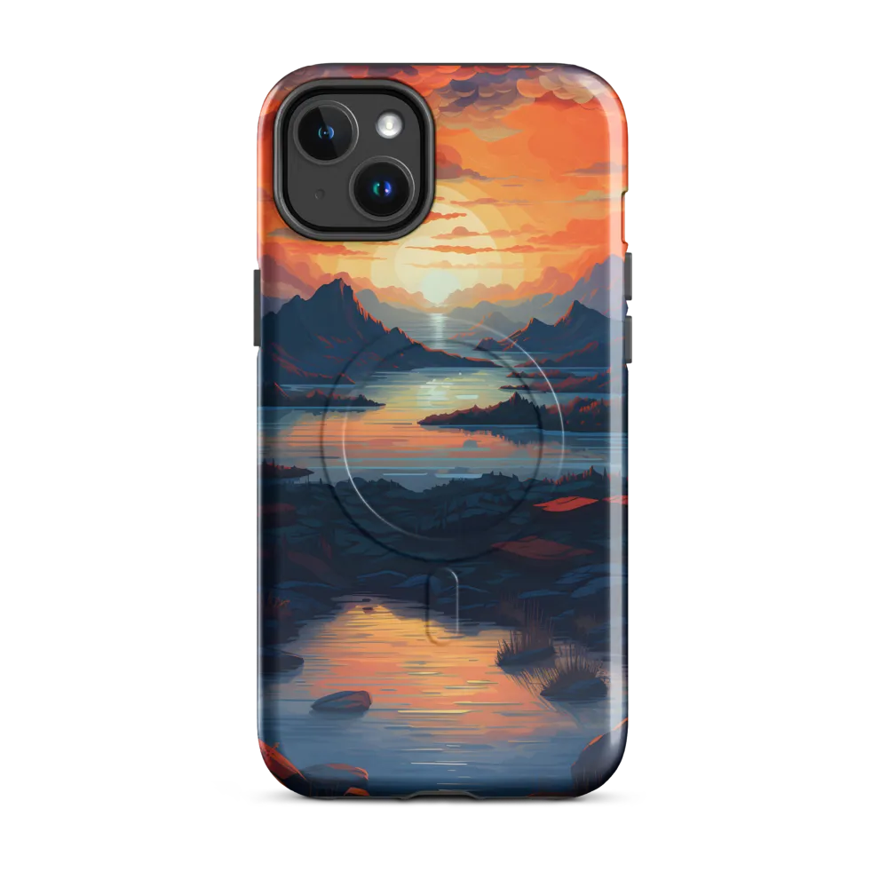 Ethereal Evening: A Digital Dusk