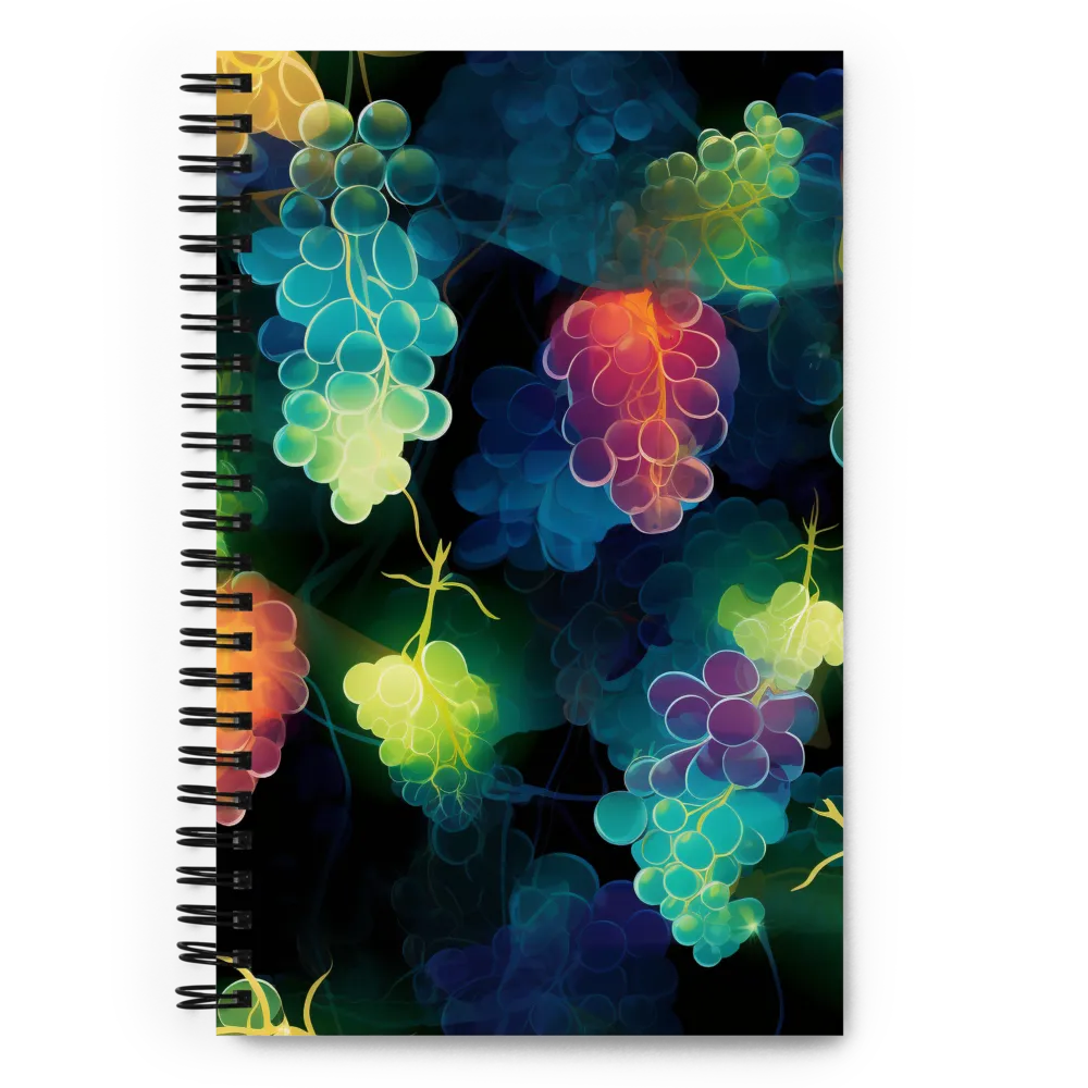 Vivid Vineyard Dream | Spiral Notebook