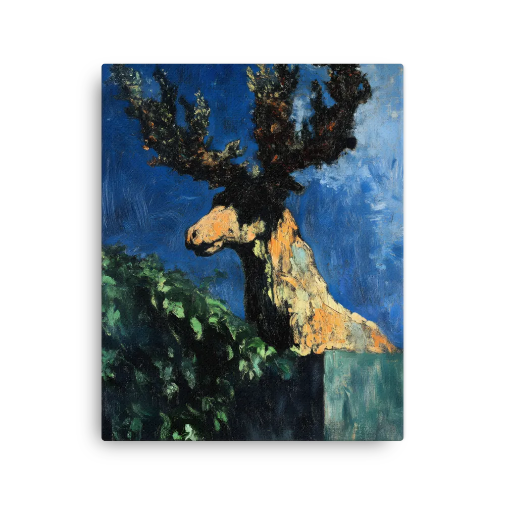 The Majestic Deer in Nature | Thin Canvas | 16″×20″