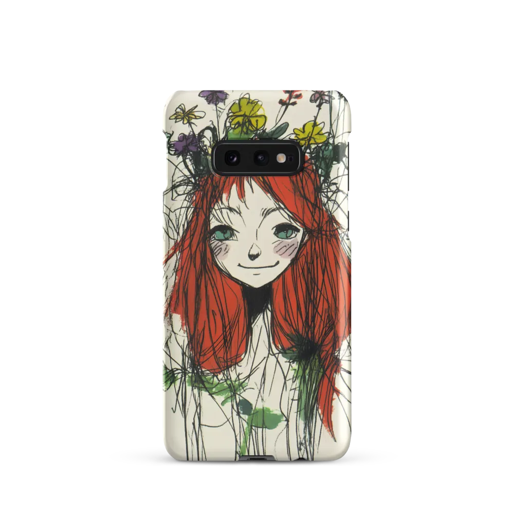 Whimsical Floral Portrait