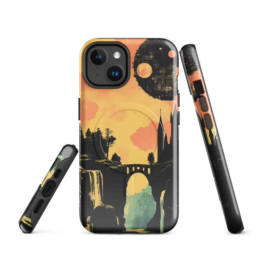The Enchanted Bridge | Phone Case |  14 | MagSafe® Tough Case | Glossy