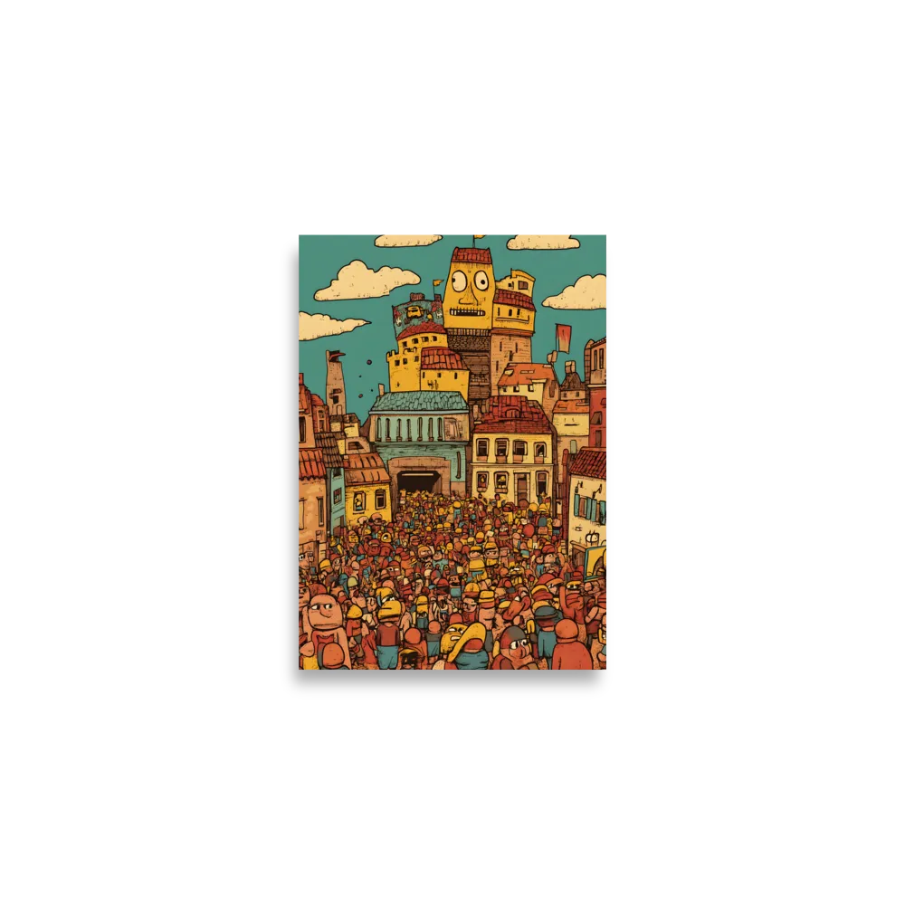 The Quirky City Gathering | Poster | A2 (16.5″×23.3″)