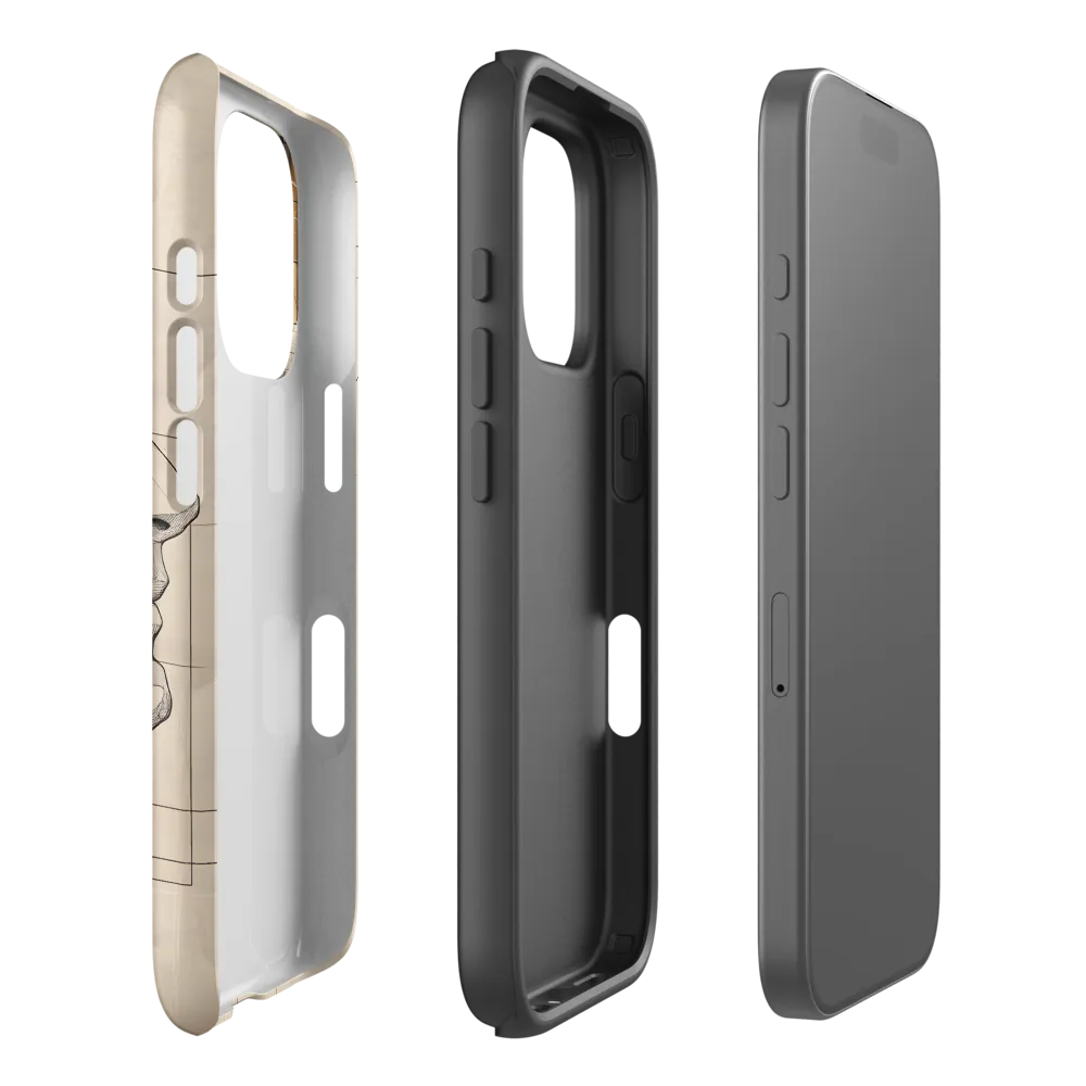 Geometric Reverie | Phone Case |  16 Pro | Tough Case | Matte