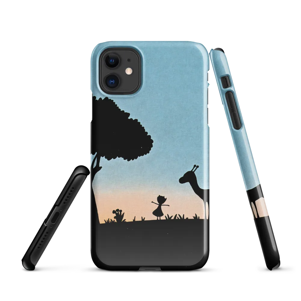 Curiosity in the Silhouette | Phone Case |  11 | Snap Case | Glossy