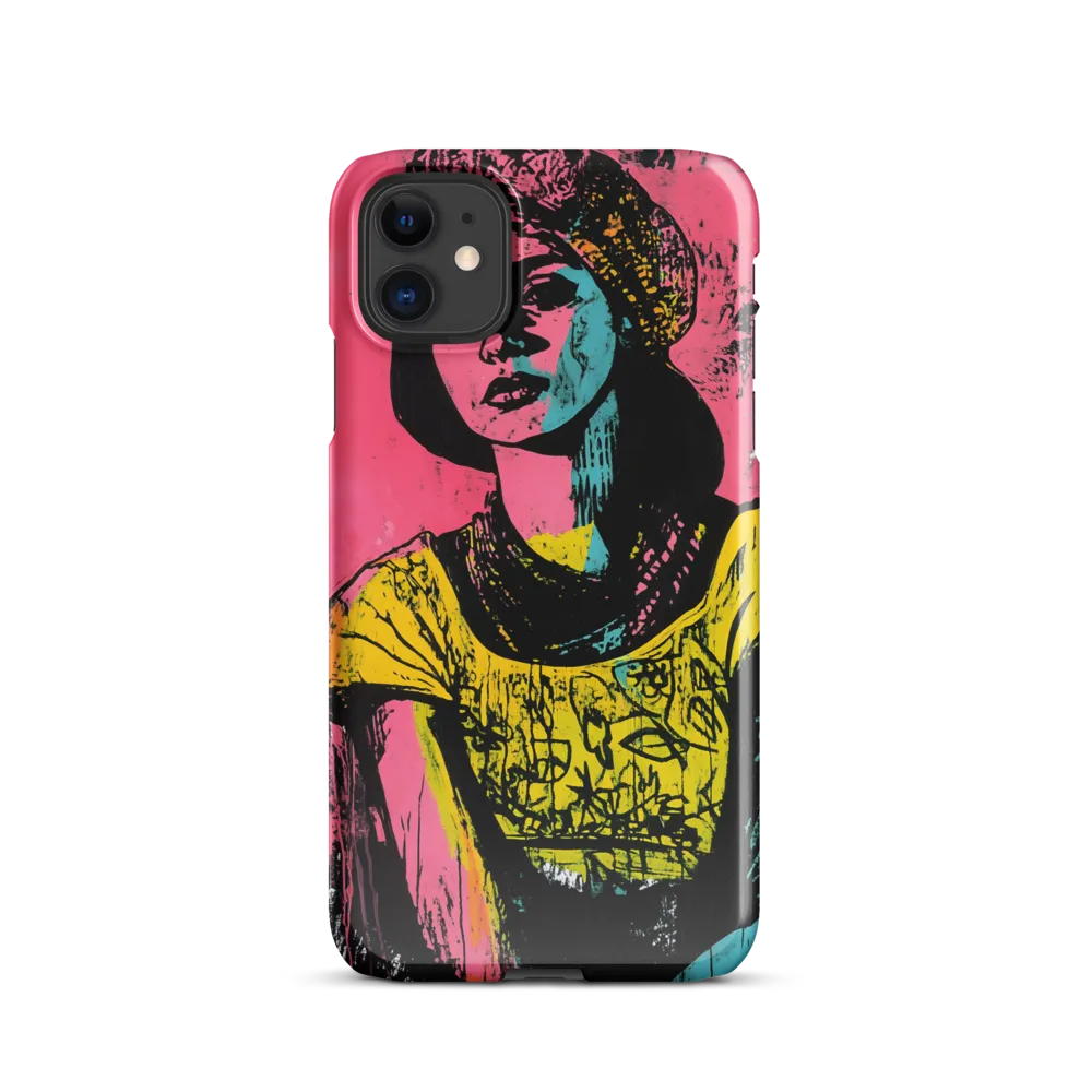Urban Elegance: A Graffiti Portrait