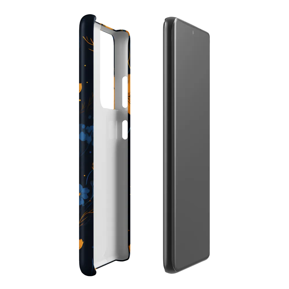 Nocturnal Blossoms | Phone Case |  S21 Ultra | Snap Case | Matte