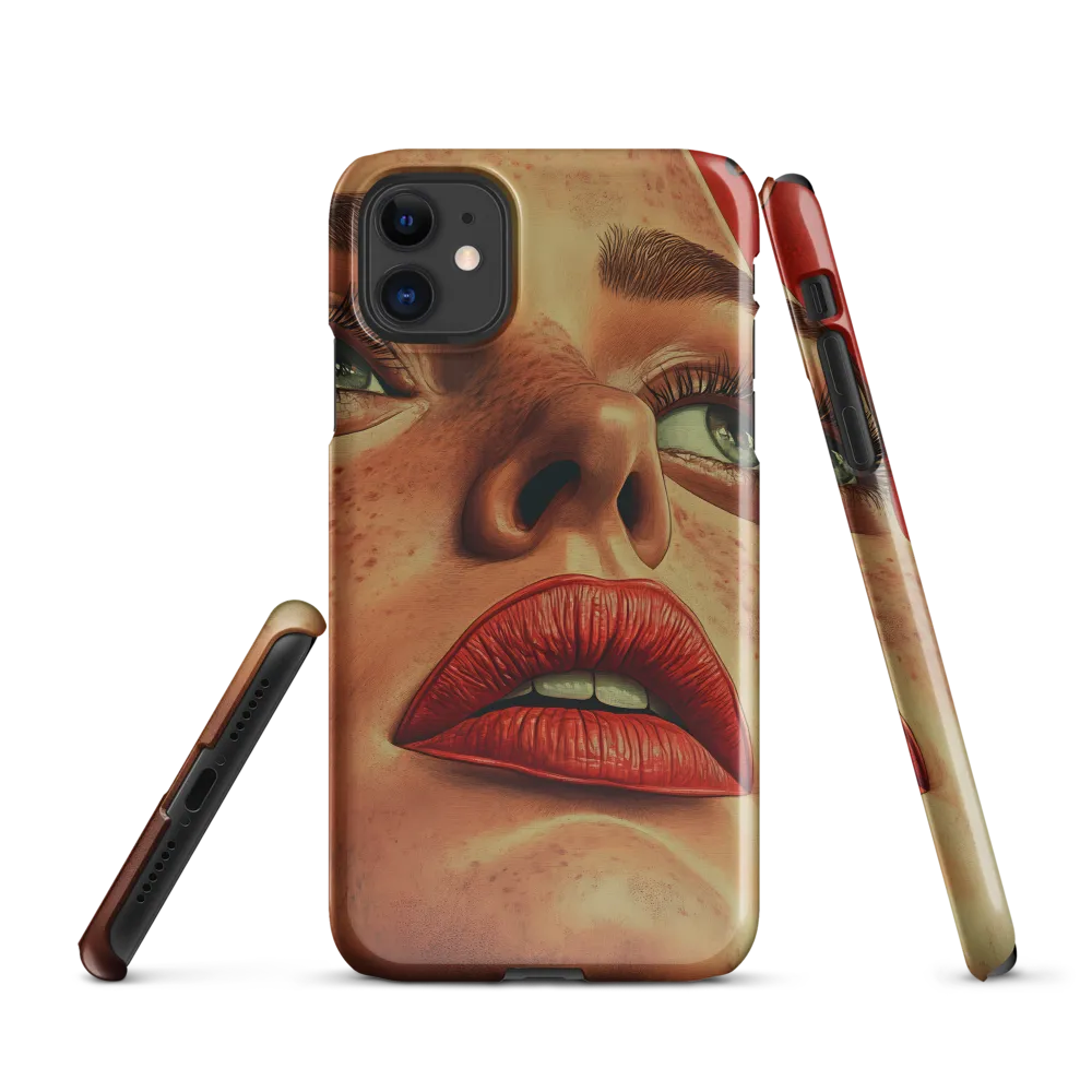 Red Intensity: A Portrait of Elegance