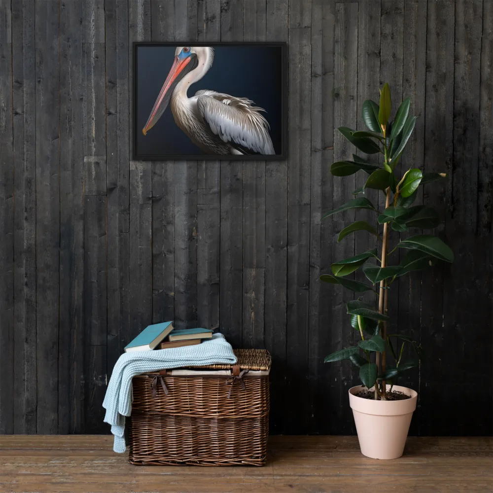 Majestic Pelican Portrait