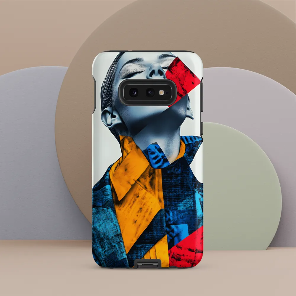 Fragmented Confidence: A Surreal Fashion Portrait