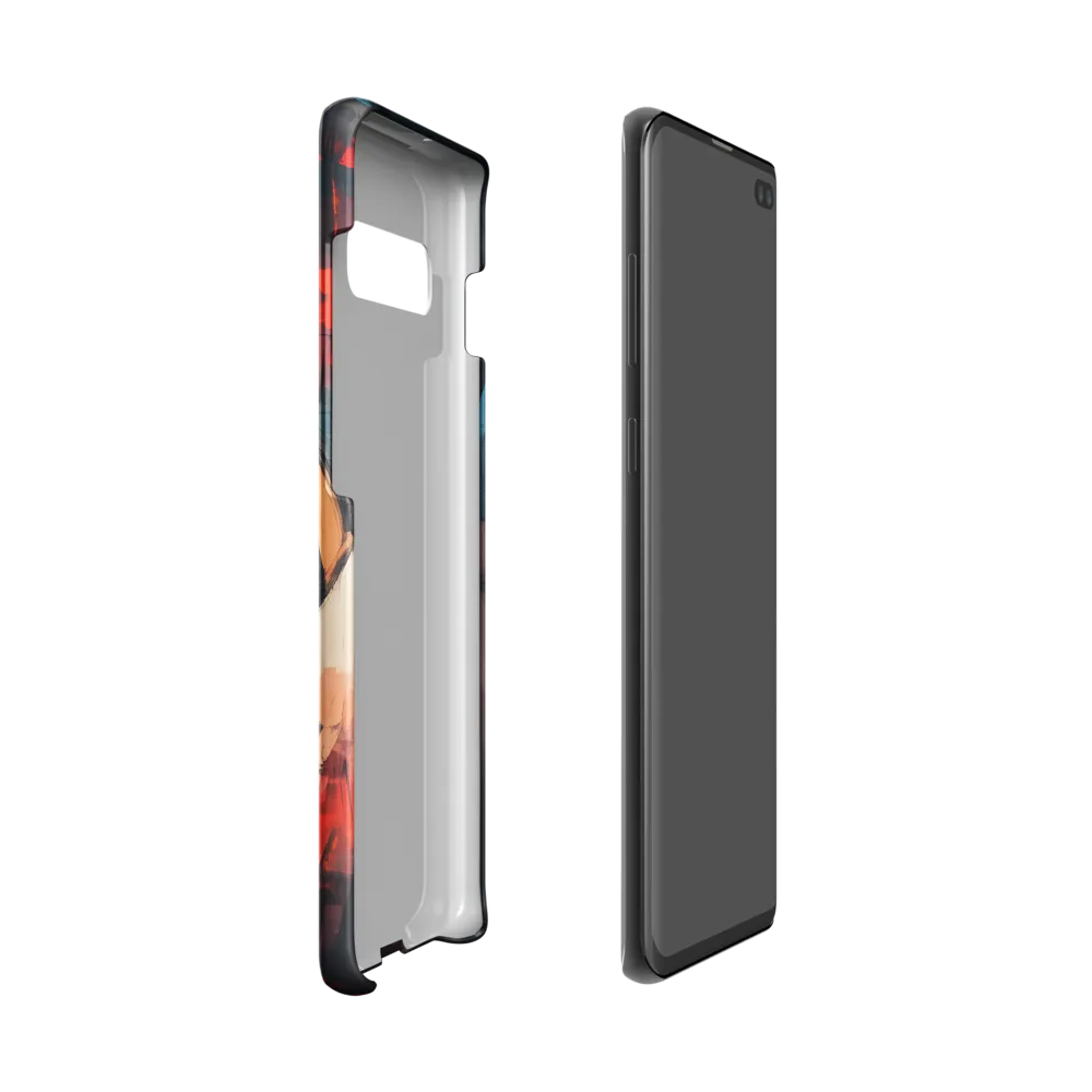 Contemplation in Color | Phone Case |  S10 | Snap Case | Matte