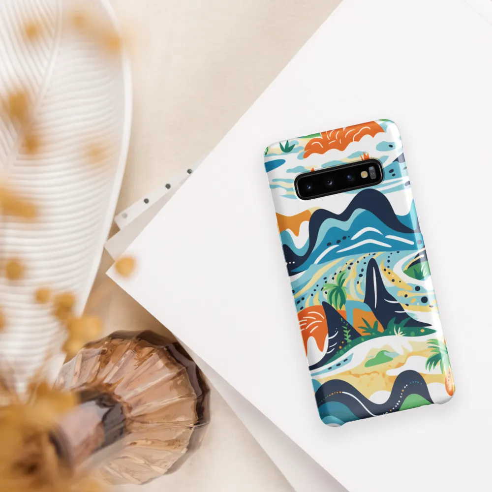 Abstract Tropical Landscape