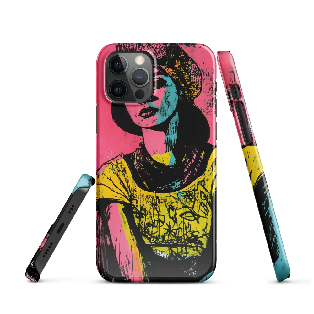 Urban Elegance: A Graffiti Portrait