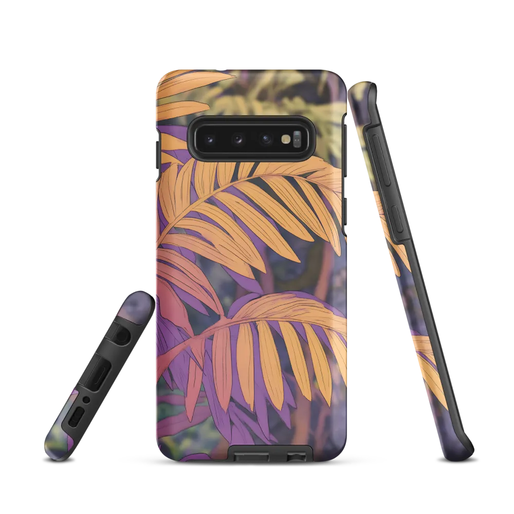 Harmonious Leaves in Digital Twilight