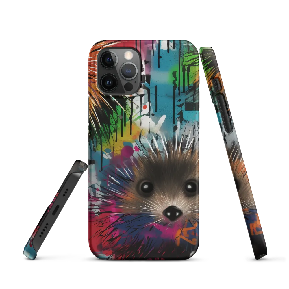 Whimsical Hedgehogs in a Kaleidoscopic Wonderland