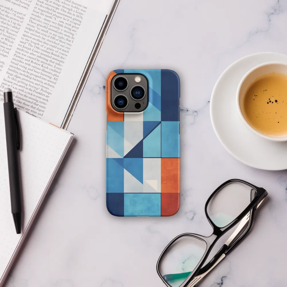 Geometric Harmony in Color | Phone Case |  13 Pro | Snap Case | Matte