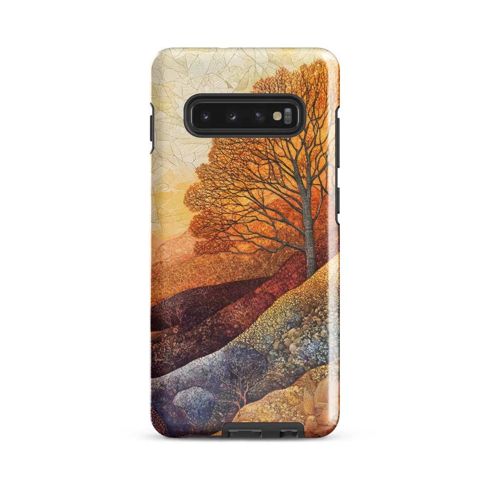 Ember Hills at Dusk | Phone Case |  S10 Plus | Tough Case | Glossy