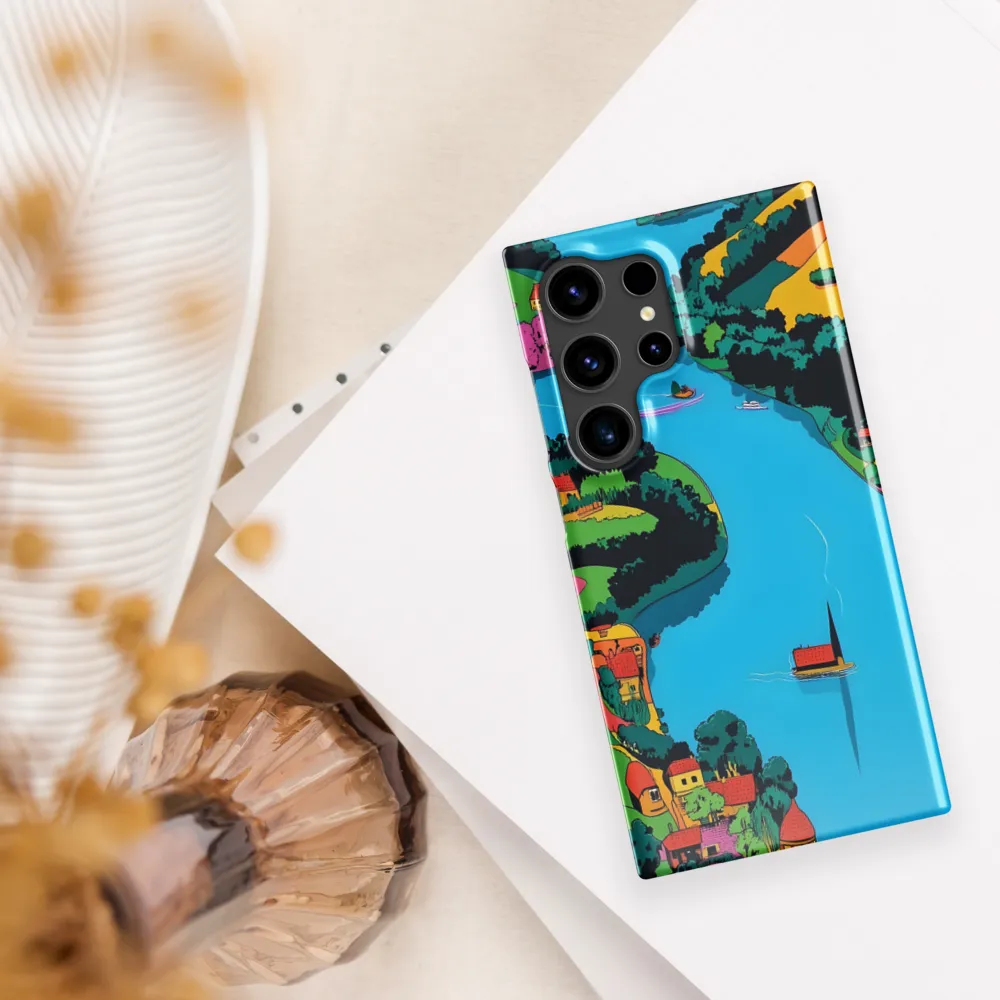 Whimsical River Landscape