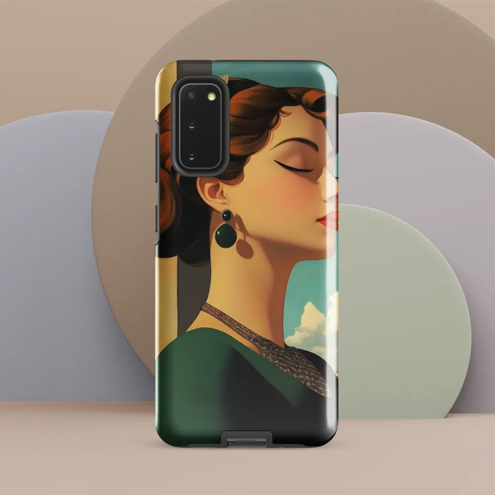Elegance in Art Deco: A Portrait of Grace