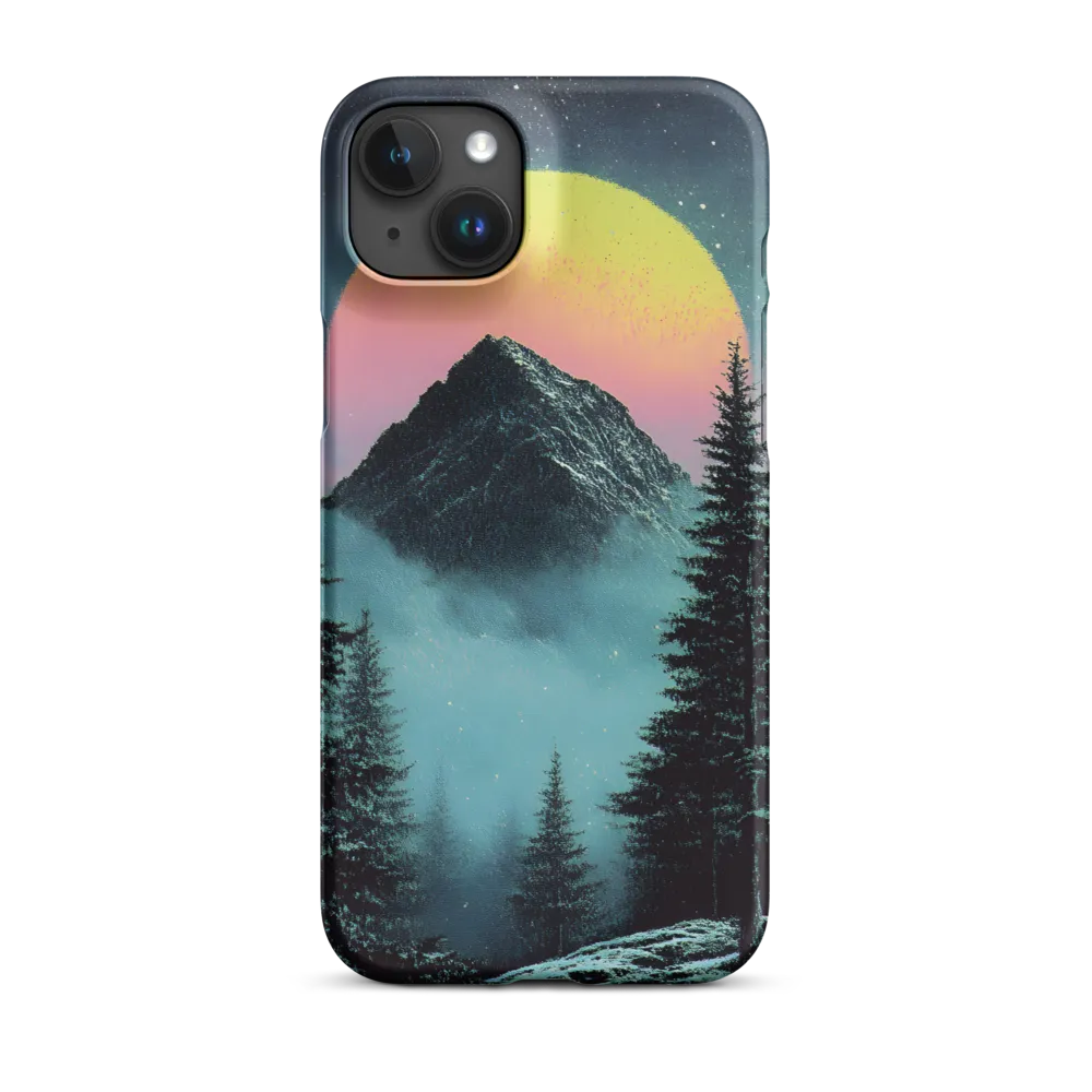 Ethereal Peaks Under Celestial Lights