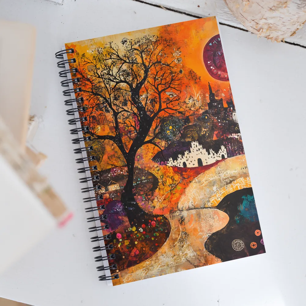 Whispers of an Enchanted Evening | Spiral Notebook