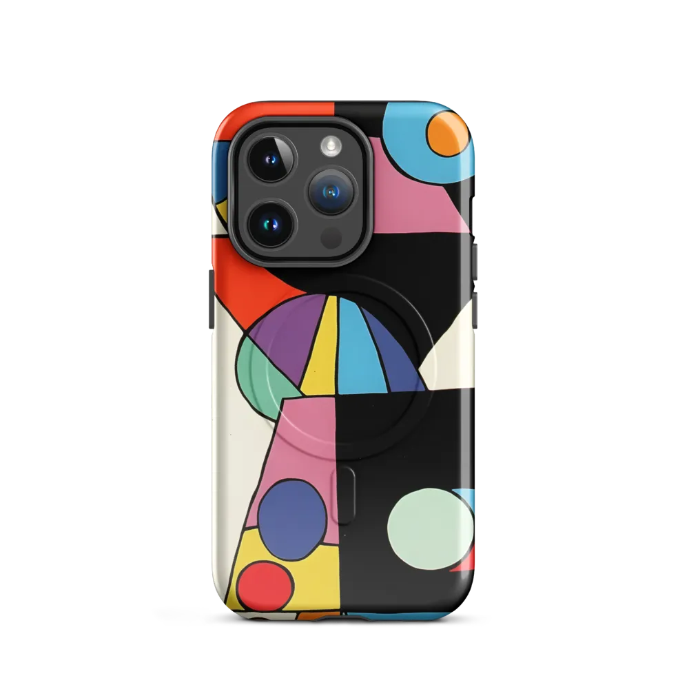 The Play of Shapes | Phone Case |  14 Pro | MagSafe® Tough Case | Glossy