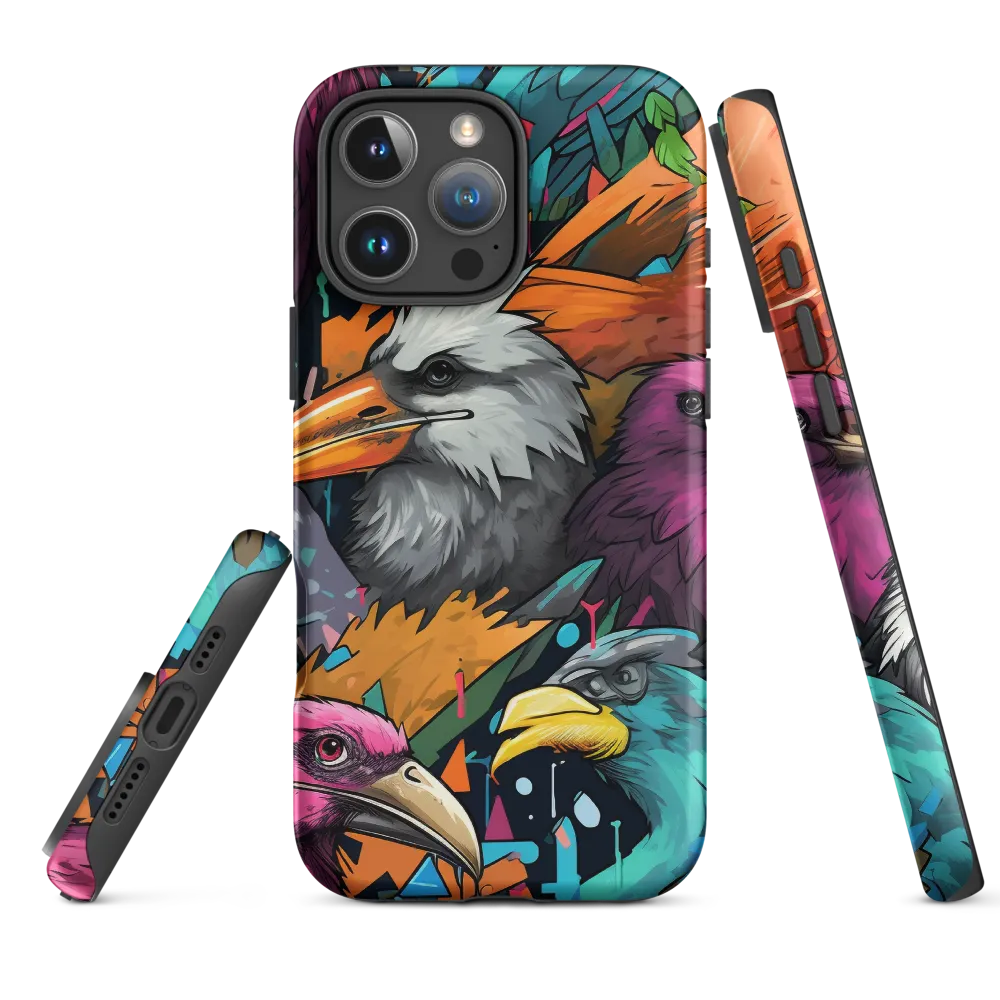 Avian Vortex: A Celebration of Color and Form