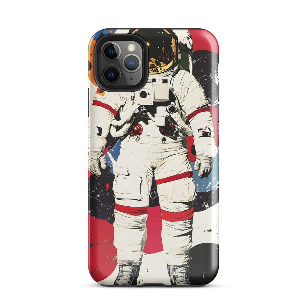 Cosmic Encounter: The Astronaut's Journey | Phone Case |  11 Pro Max | Tough Case | Glossy