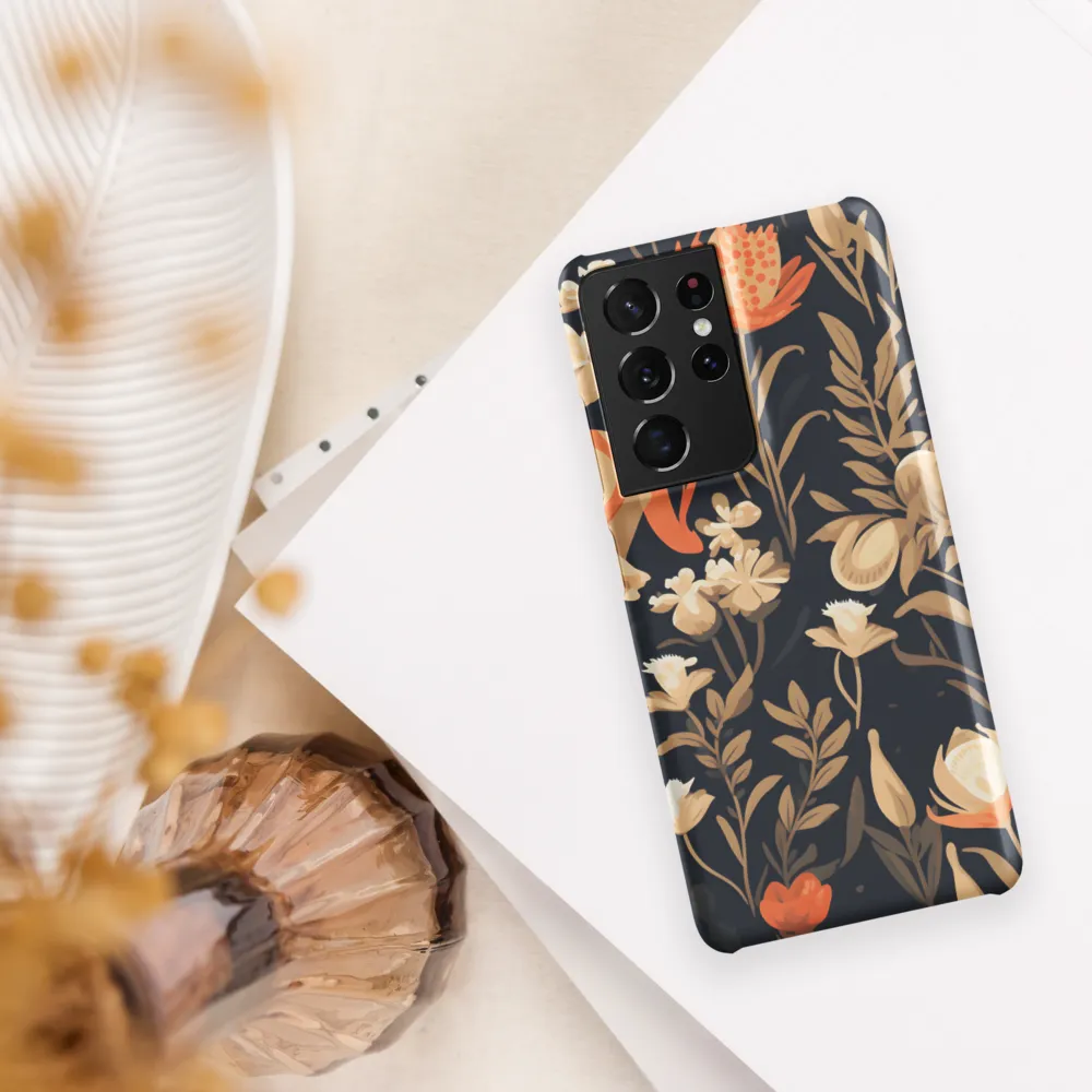 Floral Harmony: A Dance in the Dark