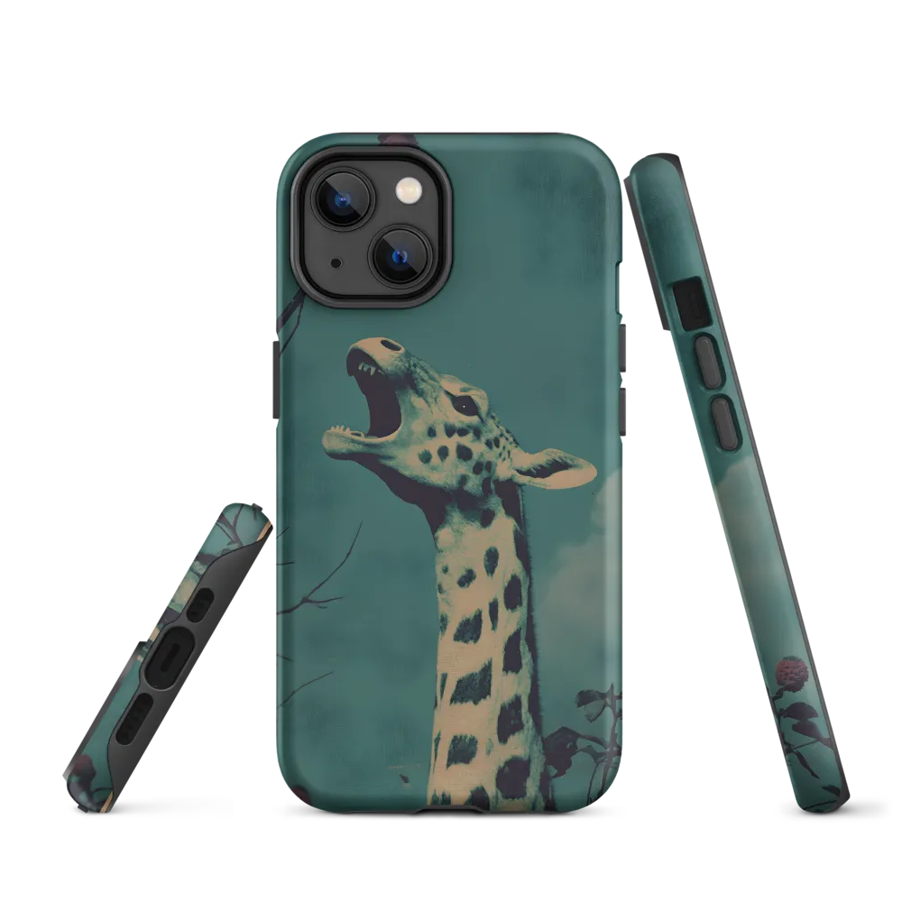 Whispers of the Tall: A Surreal Giraffe Encounter