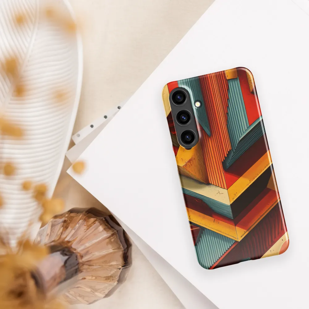Geometric Harmony | Phone Case |  S24 Plus | Snap Case | Glossy