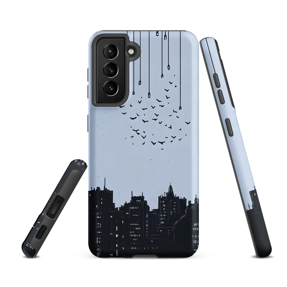 Elevated Serenity: A Minimalist Cityscape