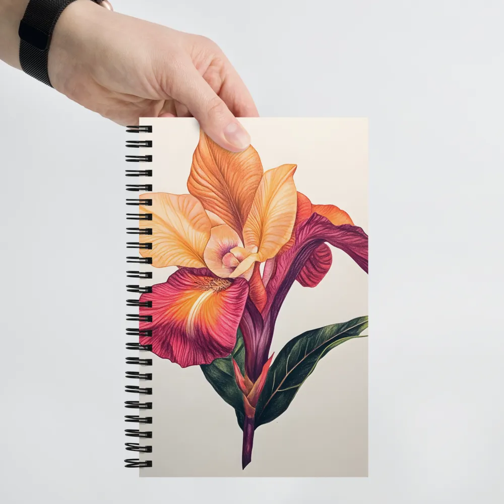 Floral Harmony | Spiral Notebook