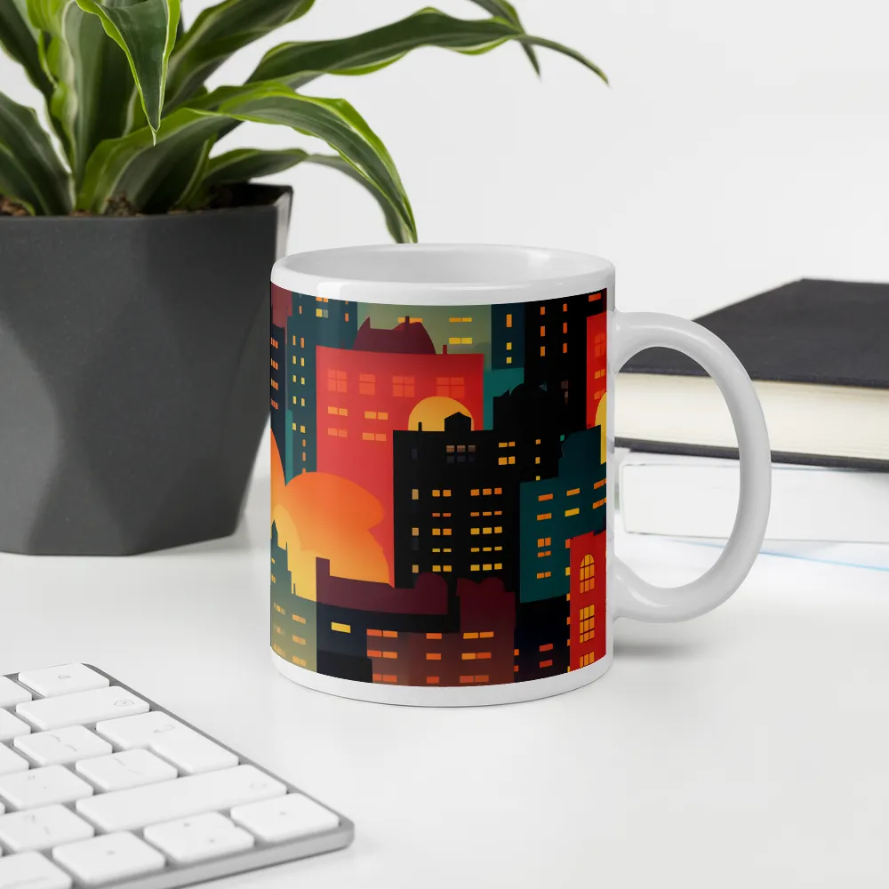 Twilight in the Concrete Jungle | Mugs | Multiple Sizes & Colors