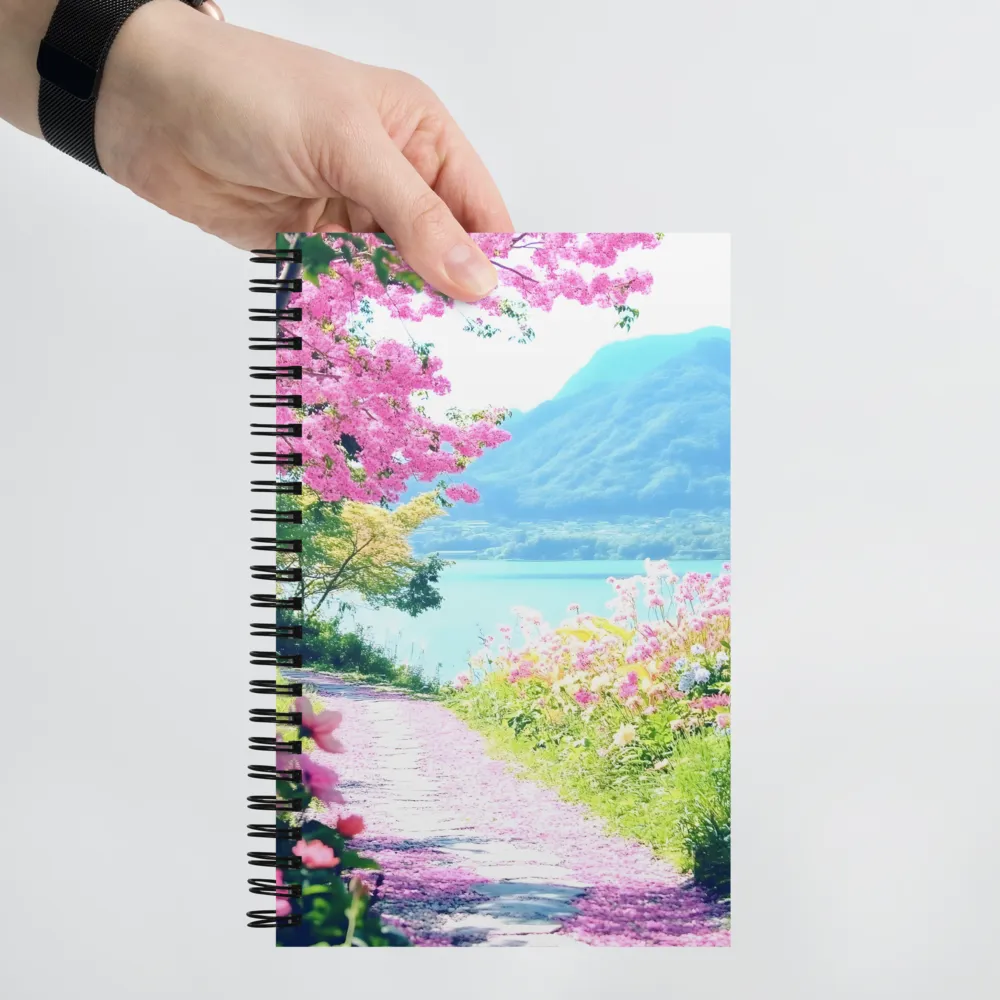 A Pathway of Serenity | Spiral Notebook