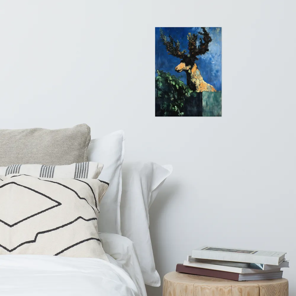 The Majestic Deer in Nature | Poster | 12″×16″