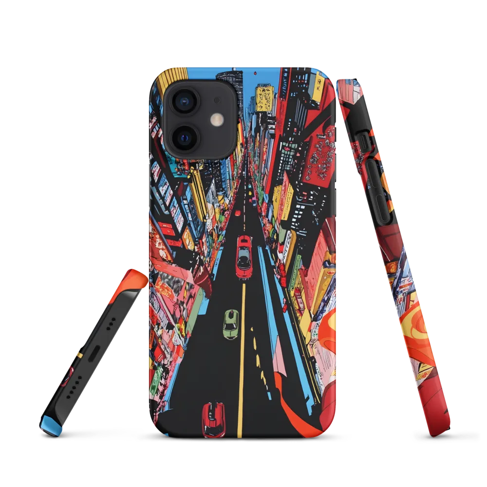 Urban Symphony: A Bird's-Eye View of Life | Phone Case |  12 | Snap Case | Matte
