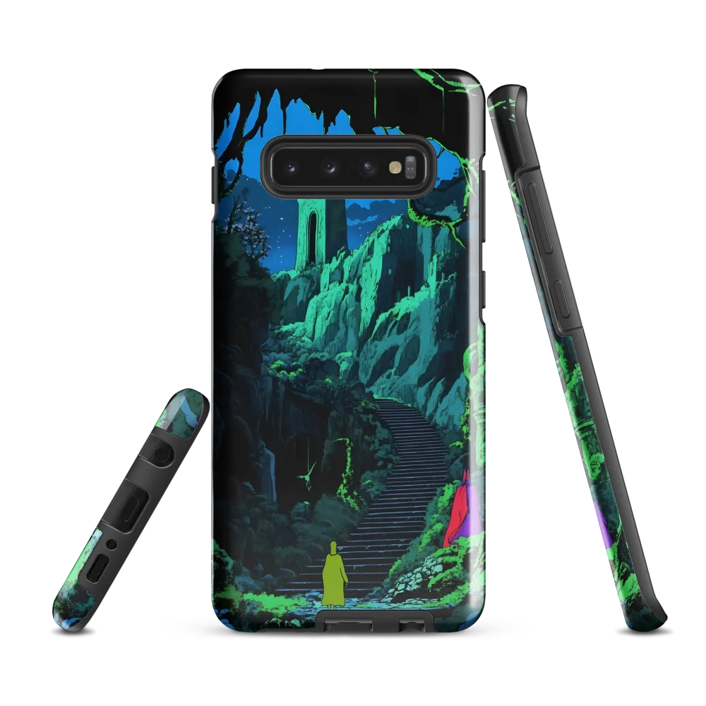 Journey to the Mystic Castle | Phone Case |  S10 Plus | Tough Case | Glossy